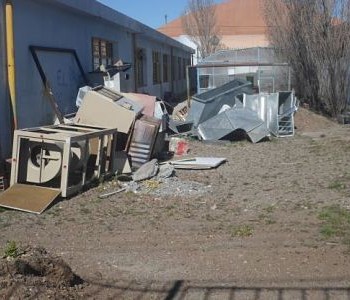 muebles a la basura