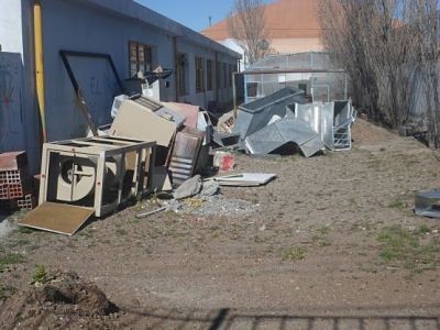 muebles a la basura