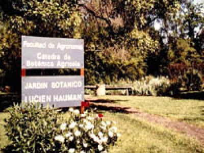 05 de Junio-Presentaron un proyecto de ley para declarar Patrimonio Cultural porteño al jardín botánico de la Facultad de Agronomía