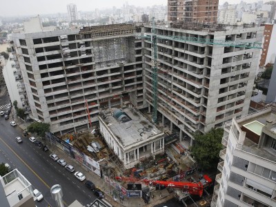 17 de Enero-Reanudaran las obras en la Villa Roccatagliata del barrio de Coghlan