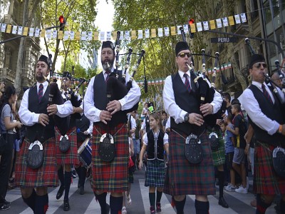 07 de Marzo-Festejos de San Patricio en la Avenida de Mayo