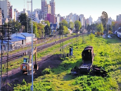 10 de Julio-Reinician las obras en el Playón Ferroviario de Caballito