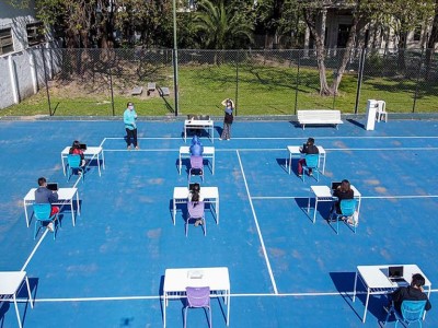 07 de Octubre-El Gobierno porteño habilitó un espacio de revinculación escolar en Parque Patricios_