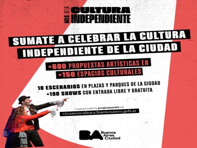 02 de Noviembre-Llega el “Mes de la Cultura Independiente” en la Ciudad_