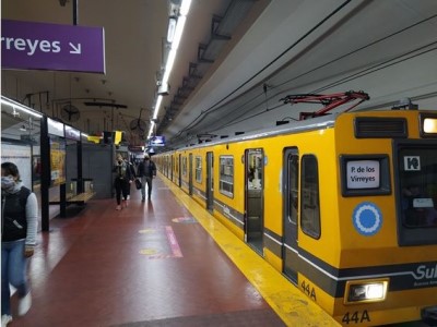 29 de Noviembre-El Subte porteño volverá a funcionar en su horario habitual anterior a la pandemia_