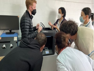 21 de Julio-Donaron al Hospital de Niños Pedro de Elizalde tres impresoras 3D de modelos Anatómicos digitales_