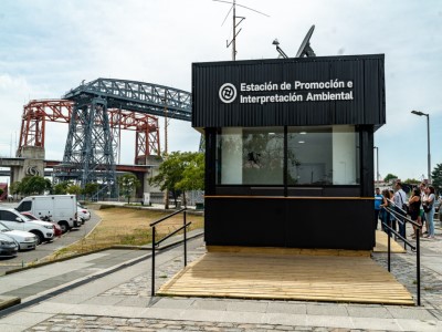 14 de Enero-El Puente Transbordador Nicolás Avellaneda volverá a funcionar para promover el turismo en el barrio de La Boca y la Isla Maciel_