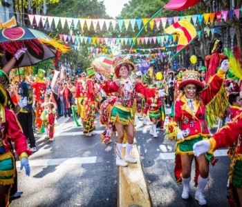 04 de Febrero-La Ciudad celebra el Carnaval en distintos barrios porteños_