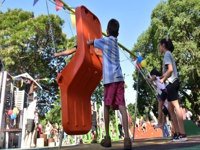 28 de Enero-Puesta en valor del Circuito deportivo del Parque Avellaneda_