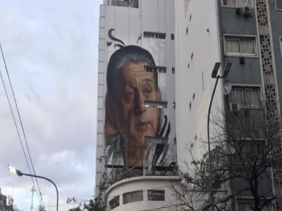 20 de Mayo-Inauguran un mural gigante del Doctor René Favaloro a cien años de su nacimiento_