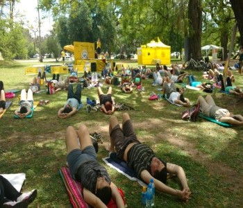 16 de Junio-Celebraran el Día Internacional del Yoga en la Estación Saludable del Parque Saavedra_