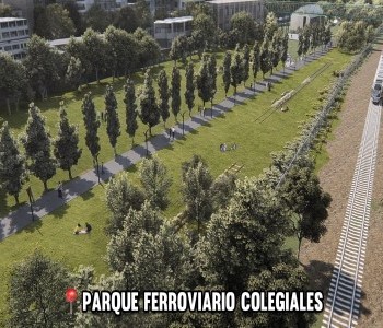 29 de Julio-La Ciudad inaugurará el nuevo Parque Ferroviario del barrio de Colegiales_